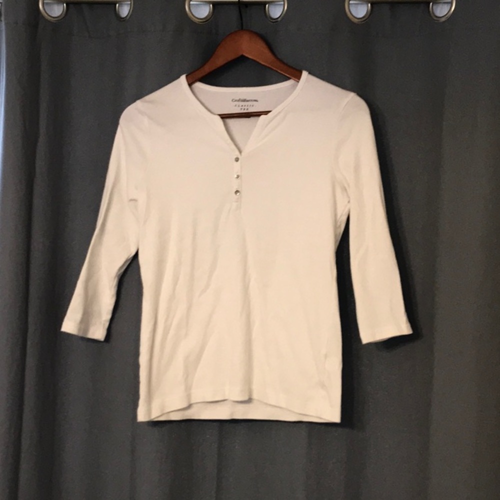 3/4 length sleeve tee
